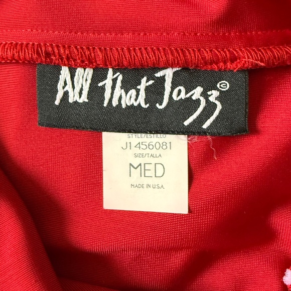 Red Velour Formal Dress - Picture 4 of 4